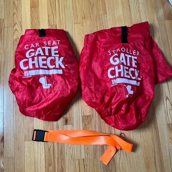 Other - Travel Bundle - Stroller and Car Seat Gate Check Bags with Car Seat Strap